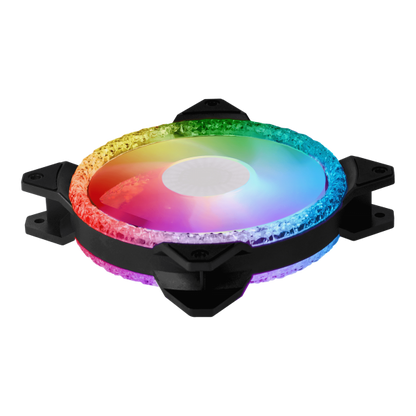 Cooler Master MasterFan MF120 Prismatic Case per computer Ventilatore 12 cm Nero 1 pz [MFY-B2DN-20NPA-R1]