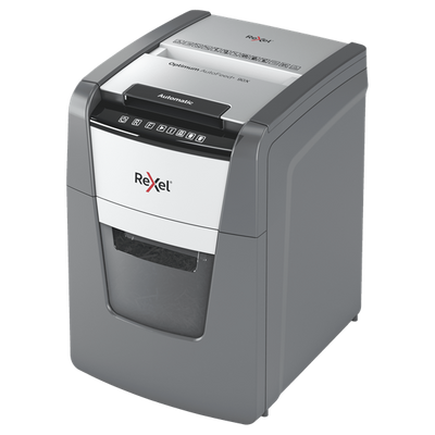 Rexel Distruggidocumenti automatico Optimum AutoFeed+ 90X con taglio a frammenti [2020090XEU]