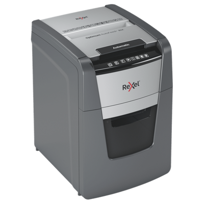 Rexel Distruggidocumenti automatico Optimum AutoFeed+ 90X con taglio a frammenti [2020090XEU]