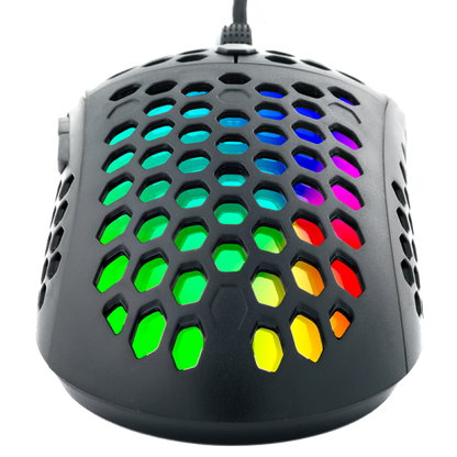 ITEK MOUSE GAMING 12000DPI, RGB, SOFTWARE, SENSORE P3327, LEGGERO, A NIDO DAPE [ITMGG71]