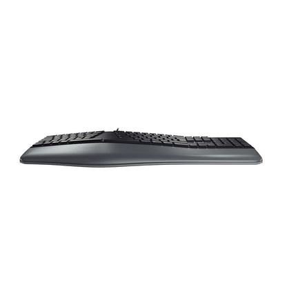 Cherry KC 4500 ERGO - Keyboard - Corded - AZERTY - Black [JK-4500BE-2]