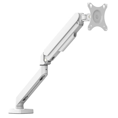 SUPPORTO a braccio universale a gas x Monitor 13-30"ATLANTIS P022-MA10-C012 BiancoFino 8Kg-Triplo Snodo Oriz.-Vesa:75x75/100x100 [P022-MA10-C012]