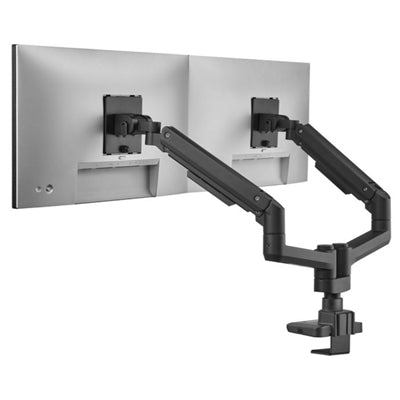 Equip Staffa di montaggio da scrivania per doppio monitor per uso intensivo da 17-35, nero [650182]