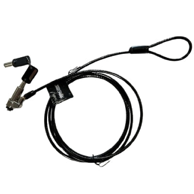 NOTEBOOK SECURITY LOCK ENCORE EN-LOCK-87 LUCCHETTO DI SICUREZZA PER COMPUTER IN ACCIAIO CON CHIAVE [89.0244]