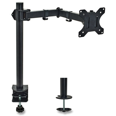 SUPPORTO A BRACCIO per MONITOR 13"-32" OVERMUST FOVMMS17867 VESA: 75x75 - 100x100 Altezza Reg. - carico max 10kg Nero [FOVMMS17867]