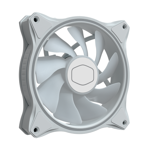 COOLER MASTER DISSIPATORE MASTERFAN MF120 HALO 3IN1 WHITE EDITION 120X120X25 VENTOLA CABINET - COOLE [MFL-B2DW-183PA-R1]