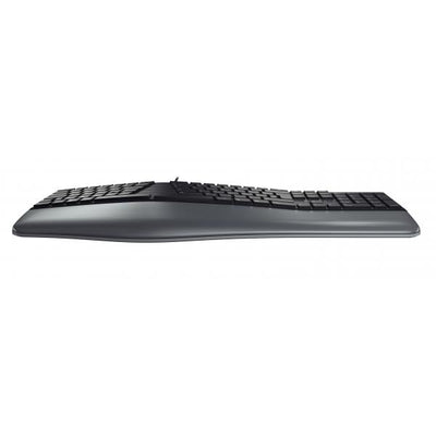 Cherry KC 4500 ERGO - Keyboard - Corded - QWERTY UK - Black [JK-4500GB-2]