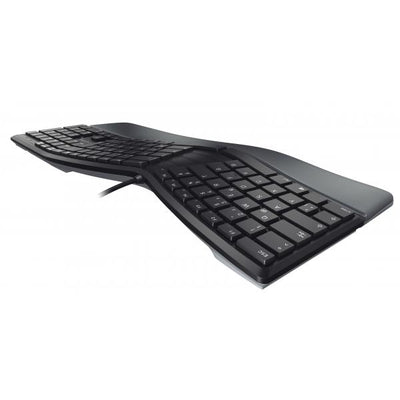Cherry KC 4500 ERGO - Keyboard - Corded - QWERTY UK - Black [JK-4500GB-2]