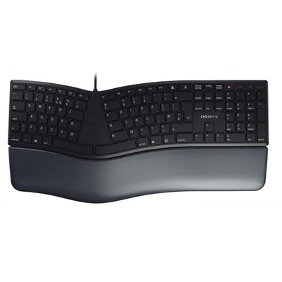 Cherry KC 4500 ERGO - Keyboard - Corded - QWERTY UK - Black [JK-4500GB-2]