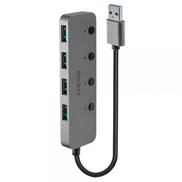 LINDY HUB USB 3.0 4 PORTS [43309]
