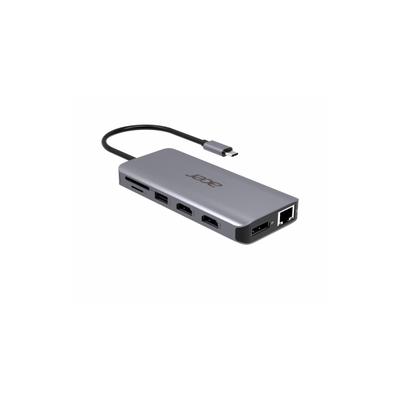 Acer USB Type-C Dongle 12-in-1- Silver [HP.DSCAB.009]