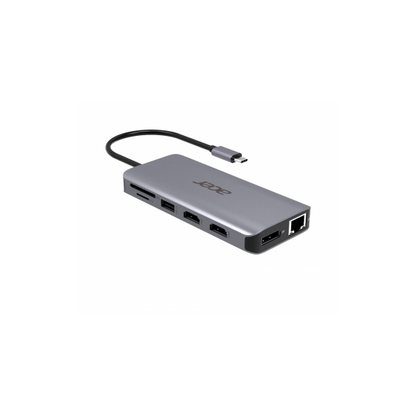 Acer USB Type-C Dongle 12-in-1- Silver [HP.DSCAB.009]