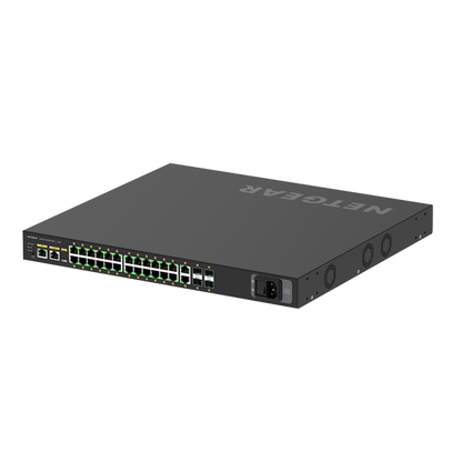 NETGEAR M4250-26G4XF-PoE+ Gestito L2/L3 Gigabit Ethernet (10/100/1000) Supporto Power over Ethernet (PoE) 1U Nero [GSM4230PX-100EUS]
