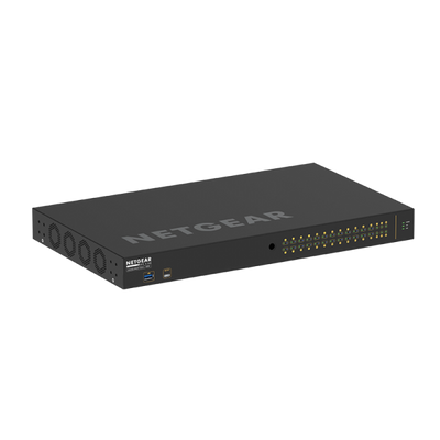 NETGEAR GSM4230P Gestito L2/L3 Gigabit Ethernet (10/100/1000) Supporto Power over Ethernet (PoE) 1U Nero [GSM4230P-100EUS]