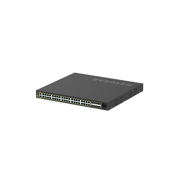 NETGEAR GSM4248PX-100EUS switch di rete Gestito L2/L3/L4 Gigabit Ethernet (10/100/1000) Supporto Power over Ethernet (PoE) Nero [GSM4248PX-100EUS]