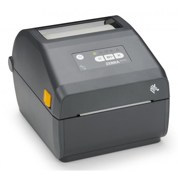 Zebra ZD421 stampante per etichette (CD) Trasferimento termico 203 x 203 DPI 152 mm/s Con cavo e senza cavo Collegamento ethernet LAN Bluetooth [ZD4A042-30EE00EZ]