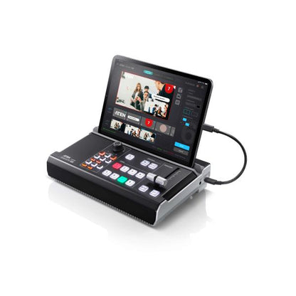 Aten StreamLIVE Pro Multi-Channel (4 HDMI in) AV Mixer con Streaming [UC9040-AT-G]