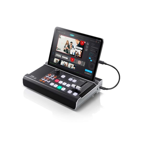 Aten StreamLIVE Pro Multi-Channel (4 HDMI in) AV Mixer con Streaming [UC9040-AT-G]