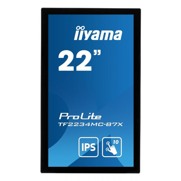 Iiyama ProLite 22 inch Touch - Full HD IPS LED Open Frame Monitor - 1920x1080 [TF2234MC-B7X]