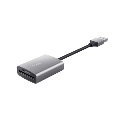TRUST CARDREADER VELOCE USB-A 3.2 - DALYX ALLUMINIO [24135]