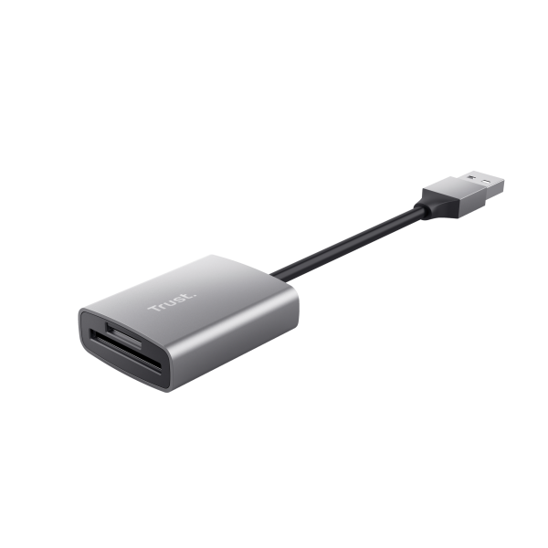 TRUST CARDREADER VELOCE USB-A 3.2 - DALYX ALLUMINIO [24135]