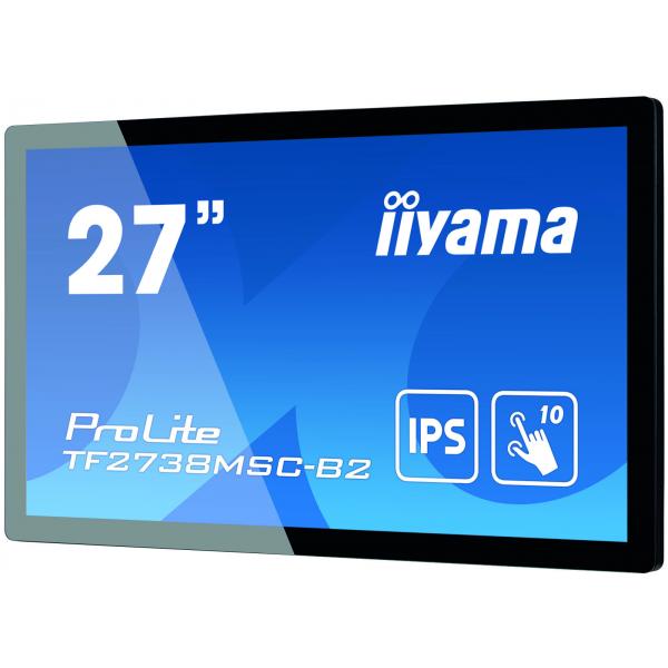 Iiyama ProLite 27 inch - Full HD IPS LED Touch Monitor - 1920x1080 [TF2738MSC-B2]