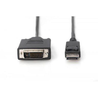 Digitus DisplayPort adapter cable - DP - DVI (24+1) M/M - 2m - w/interlock - DP 1.1a - Black [AK-340301-020-S]