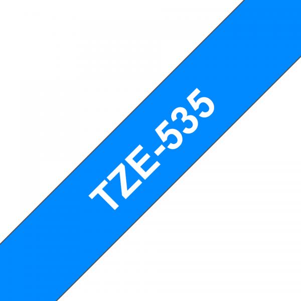 Brother TZE-535 nastro per etichettatrice Bianco su blu [TZE535] - ITPartners