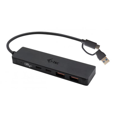 i-tec Metal USB-A/USB-C HUB 2x USB 3.0 + 2x USB-C (10 Gbps) [C31HUBMETAL2A2C]