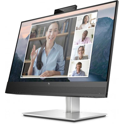 HP MONITOR 23,8 LED IPS 16:9 FHD 5MS 250 CDM, PIVOT, WEBCAM, VGA/DP/HDMI, MULTIMEDIALE, E24mv [169L0AA]
