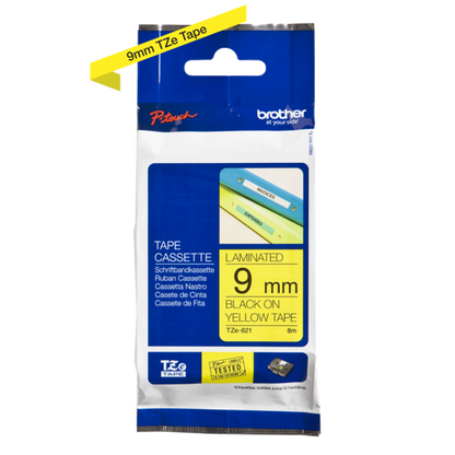 Brother Nastro per etichettatura 9mm [TZE621]