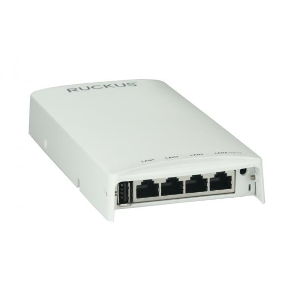 Ruckus - 901-H550-ww00 - High-End Wall-Mounted Wi-Fi 6 2x2:2 Indoor Access Point with 1.8 Gbps max rate, Switch and Embedded IoT [901-H550-ww00]
