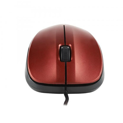 NGS MOUSE OTTICO 1200 DPI CON FILO ROSSO [CREWRED]