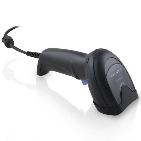 Datalogic QuickScan QD2590 - 2D Mpixel Imager - USB/RS-232/Wedge Multi-Interface - Black (Kit includes Scanner, USB Cable and Stand) [QD2590-BKK1]