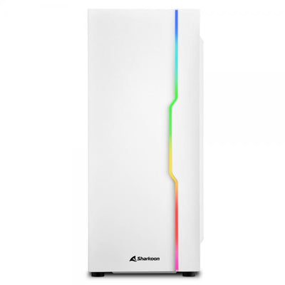 Sharkoon RGB Slider Midi Tower Bianco [RGBSLIDERWHITE]