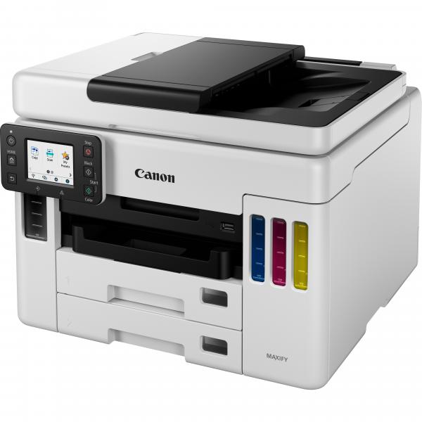 CANON MULTIFUNZIONE INK A4 COLORE, MAXIFY GX7050, 24PPM, ADF, MEGA TANK, USB/LAN/WIFI - 3 IN 1 [4471C006]