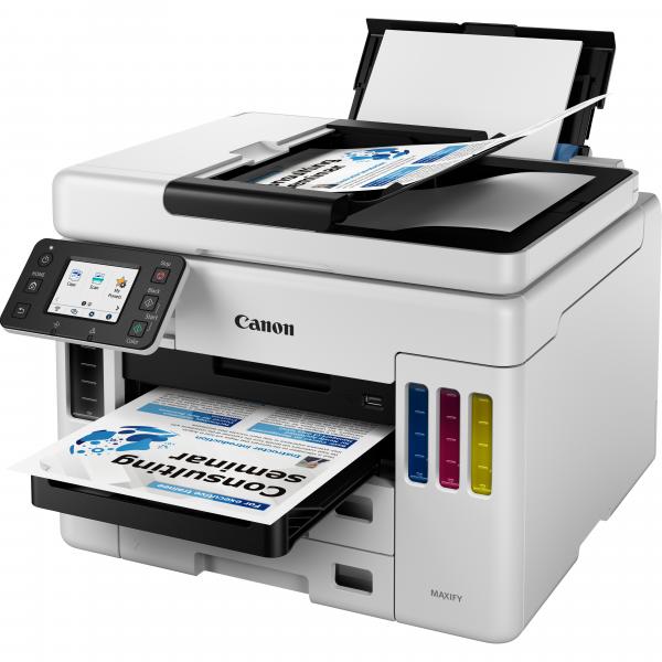 Canon MAXIFY GX7050 MFP Inktjet Printer - White [4471C006]