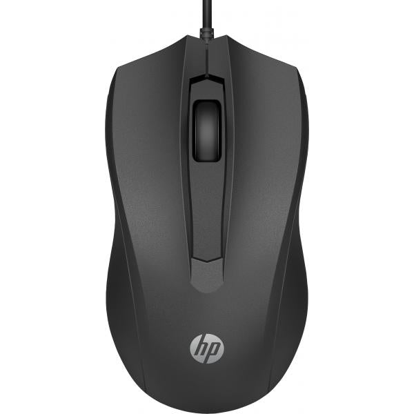 Hp 100 Wired Mouse (6VY96AA) [6VY96AA#ABB]