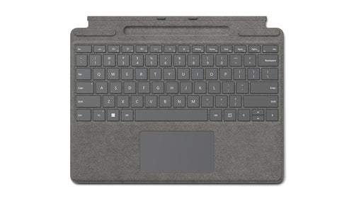 MICROSOFT SURFACE PRO TASTIERA CON ALLOGGIAMENTO PENNA PLATINO [8XA-00247]