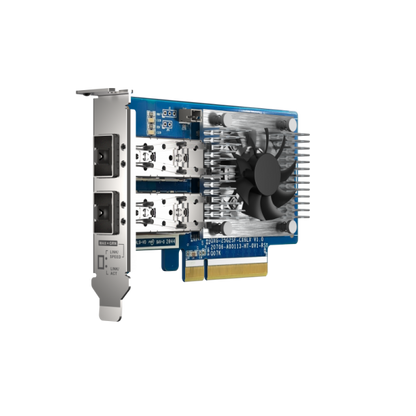 QNAP QXG-25G2SF-CX6 scheda di rete e adattatore Interno Fibra 25000 Mbit/s [QXG-25G2SF-CX6]