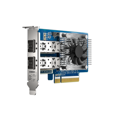 QNAP QXG-25G2SF-CX6 scheda di rete e adattatore Interno Fibra 25000 Mbit/s [QXG-25G2SF-CX6]