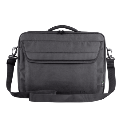 TRUST BORSA LAPTOP/NOTEBOOK FINO A 15,6" ECO - 100 MATERIALE RICICLATO - ATLANTA NERO [24189]