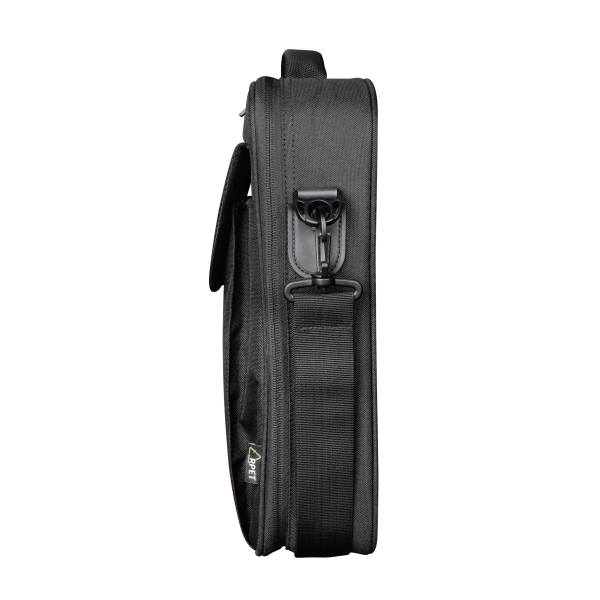 TRUST BORSA LAPTOP/NOTEBOOK FINO A 15,6" ECO - 100 MATERIALE RICICLATO - ATLANTA NERO [24189]