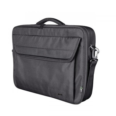 TRUST BORSA LAPTOP/NOTEBOOK FINO A 15,6" ECO - 100 MATERIALE RICICLATO - ATLANTA NERO [24189]