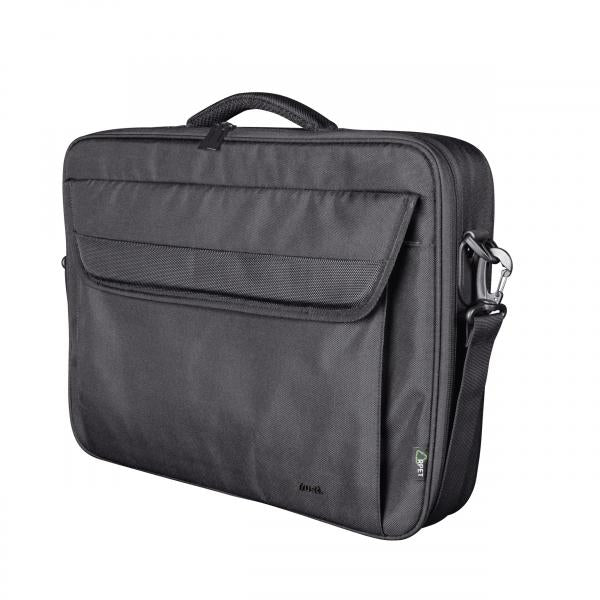 TRUST BORSA LAPTOP/NOTEBOOK FINO A 15,6" ECO - 100 MATERIALE RICICLATO - ATLANTA NERO [24189]