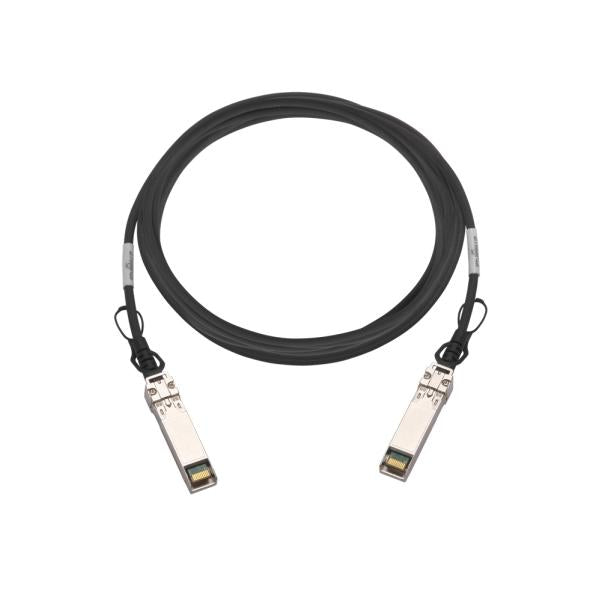QNAP CAB-DAC30M-SFP28 cavo InfiniBand e in fibra ottica 3 m QSFP28 Nero [CAB-DAC30M-SFP28]