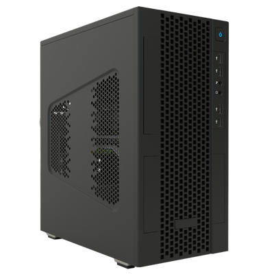 ITEK CASE SMALLCOM-P - MINI TOWER, MATX, USB3, 2XUSB2, TYPE-C, MESH [ITOCSCP122]