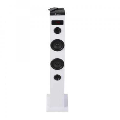 NGS ALTOPARLANTE 50W BLUETOOTH 2 TORRI USB RADIO FM AUX, BIANCO [SKYCHARMWHITE]