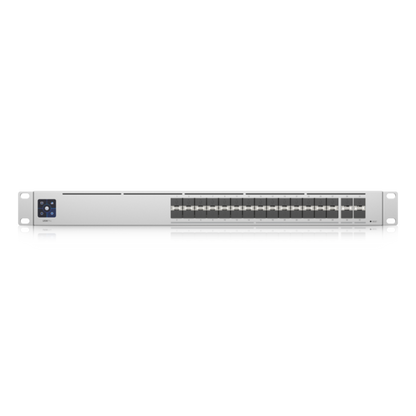 Ubiquiti - USW-Pro-Aggregation-EU - UniFi x28 10 Gigabit SFP+, x4 SFP28 ports Aggregation L3 Switch, 1U 19-inch Rack-mountable Steel Case [USW-Pro-Aggregation-EU]