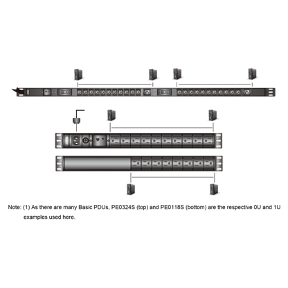 Aten PDU 1U di base con protezione da sovratensione [PE0118SG-AT-G]